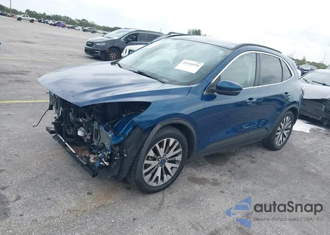 2020 Ford Escape Titanium Hybrid from USA, damaged, VIN 1FMCU0DZ8LUB38646